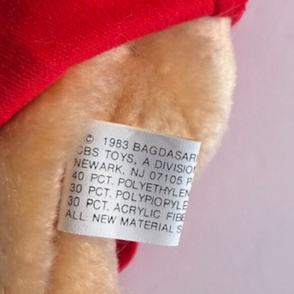 RARE The Chipmunks Alvin 11" Vintage 80s Ideal Dressable Stuffed Plush Toy 1983 - Picture 2 of 5